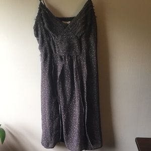 Ruffled Polkadot American Eagle Dress